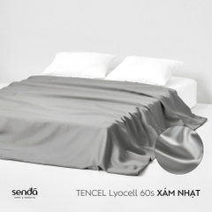 Vỏ chăn bông Lụa Tencel trơn màu 5