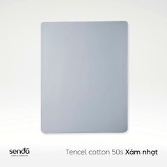 Ga giường Lụa Tencel Cotton trơn màu