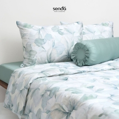 Bộ chăn ga gối 5 món Tencel Cotton họa tiết - Bồ công anh
