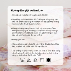 Vỏ gối nằm Tencel Cotton họa tiết - Lưu ly