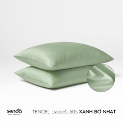 Vỏ gối nằm Lụa Tencel trơn màu