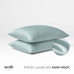 Vỏ gối nằm Lụa Tencel trơn màu