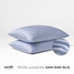 Vỏ gối nằm Lụa Tencel trơn màu
