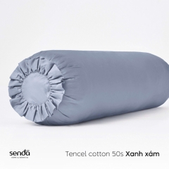Vỏ gối ôm Tencel Cotton trơn màu