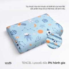 Gối cao su non hỗ trợ ngủ ngon cho bé, ruột gối ngủ sâu Memory Foam trẻ em cao cấp