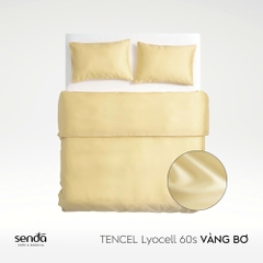 Bộ chăn gối 3 món Lụa Tencel trơn màu 3