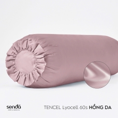 Vỏ gối ôm Lụa Tencel trơn màu 4