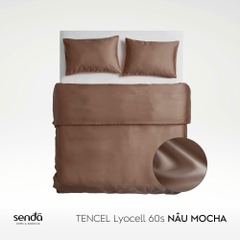 Bộ chăn gối 3 món Lụa Tencel trơn màu 3