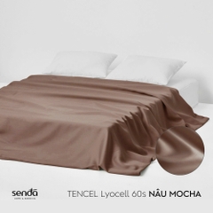 Vỏ chăn bông Lụa Tencel 2m2x2m trơn màu 2