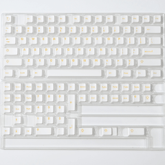 Keycap Aifei ABS Color on White ABS Double-shot Cherry Profile
