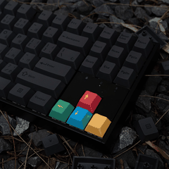 Keycap CMK PBT Black On Gray