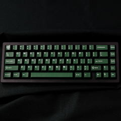 Keycap Aifei ABS Semi-transparent Emerald ABS Double-shot Cherry Profile