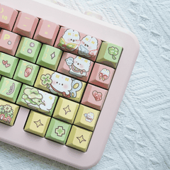 Keycap Lucky Bunny PBT Dye-sub Cherry Profile
