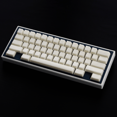Keycap Aifei ABS Semi-transparent Marble White ABS Double-shot Cherry Profile