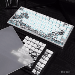 Keycap CMK Wave of Kanagawa PBT Dye-sub Cherry Profile