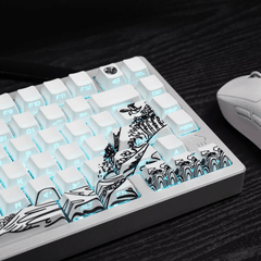 Keycap CMK Wave of Kanagawa PBT Dye-sub Cherry Profile