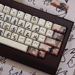 Keycap Tengwang Pavilion PBT Dye-sub Cherry Profile