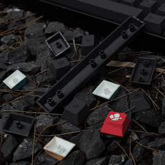 Keycap CMK PBT Black On Gray