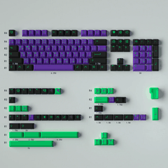 Keycap CMK PBT Eva Mecha-01 PBT Dye-sub Cherry Profile