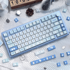 Keycap Blue Ghost PBT Dye-sub Cherry Profile