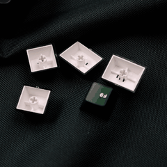 Keycap Aifei ABS Semi-transparent Emerald ABS Double-shot Cherry Profile