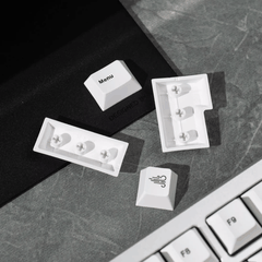 Keycap CMK PBT BOW Cloudy PBT Dye-sub Cherry Profile