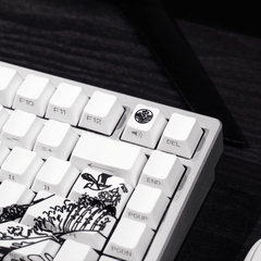 Keycap CMK Wave of Kanagawa PBT Dye-sub Cherry Profile