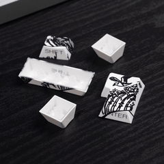 Keycap CMK Wave of Kanagawa PBT Dye-sub Cherry Profile