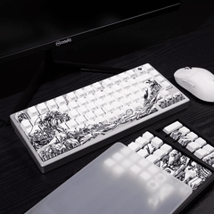 Keycap CMK Wave of Kanagawa PBT Dye-sub Cherry Profile