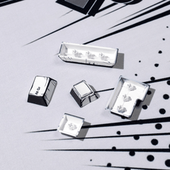 Keycap NDN Comic Style Monochrome PBT Dye-sub Cherry Profile