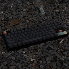 Keycap CMK PBT Black On Gray
