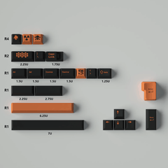 Keycap CMK PBT Carbon PBT Dye-sub Cherry Profile