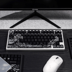 Keycap CMK Wave of Kanagawa PBT Dye-sub Cherry Profile