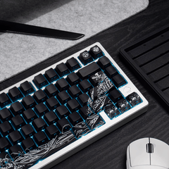 Keycap CMK Wave of Kanagawa PBT Dye-sub Cherry Profile