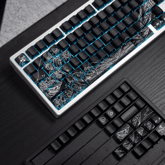 Keycap CMK Wave of Kanagawa PBT Dye-sub Cherry Profile