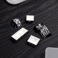 Keycap CMK Wave of Kanagawa PBT Dye-sub Cherry Profile