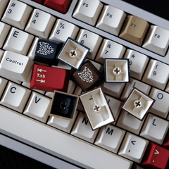 Keycap Aifei ABS Retro Mixed Light R2 ABS Double-shot Cherry Profile