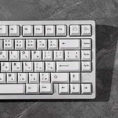 Keycap CMK PBT BOW Cloudy PBT Dye-sub Cherry Profile