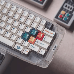 Keycap NDN Retro Game PBT Dye-sub Cherry Profile