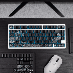 Keycap CMK Wave of Kanagawa PBT Dye-sub Cherry Profile
