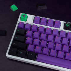 Keycap CMK PBT Eva Mecha-01 PBT Dye-sub Cherry Profile