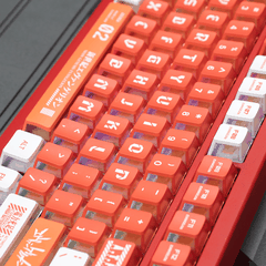 Keycap CMK Shin Seiki Evangelion PBT Dye-sub Cherry Profile