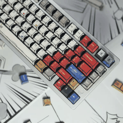Keycap NDN Comic Style Mix Color PBT Dye-sub Cherry Profile