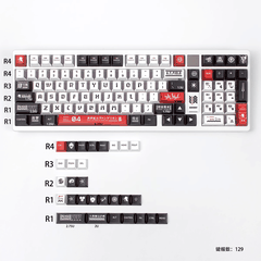 Keycap CMK Shin Seiki Evangelion PBT Dye-sub Cherry Profile