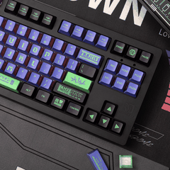 Keycap CMK Shin Seiki Evangelion PBT Dye-sub Cherry Profile