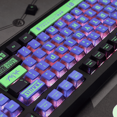 Keycap CMK Shin Seiki Evangelion PBT Dye-sub Cherry Profile