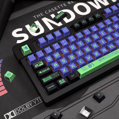Keycap CMK Shin Seiki Evangelion PBT Dye-sub Cherry Profile