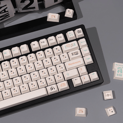 Keycap CMK PBT Unicorn Music PBT Dye-sub Cherry Profile