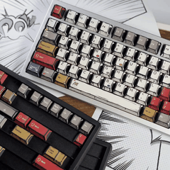 Keycap NDN Comic Style Mix Color PBT Dye-sub Cherry Profile