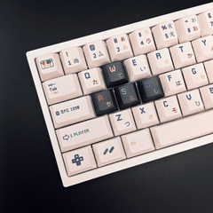 Keycap NDN Retro Game PBT Dye-sub Cherry Profile